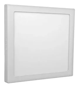 Painel Plafon 18w Luz Branca Quadrado Sobrepor Super Led