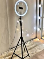 Kit ring light 26 cm 10"com tripé - Imagem 3