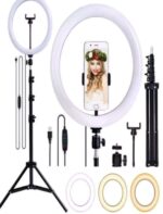 Kit ring light 26 cm 10"com tripé - Imagem 2
