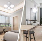 Luz led bola dobrável 40w super forte - Imagem 6