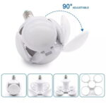 Luz led bola dobrável 40w super forte