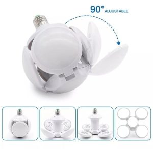 Luz led bola dobrável 40w super forte