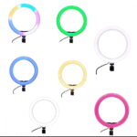 Ring light RGB 10" 26cm com tripé de 2.10m - Imagem 4