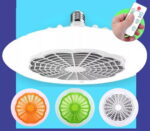 Ventilador de teto com lâmpada integrada (verde) controle remoto (cópia) - Imagem 3