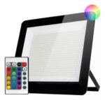 REFLETOR RGB 400 WATS CARCAÇA PRETA ;CORES VIVAS E DECORATIVAS