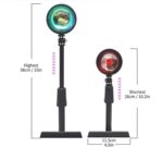 Luminária por do sol